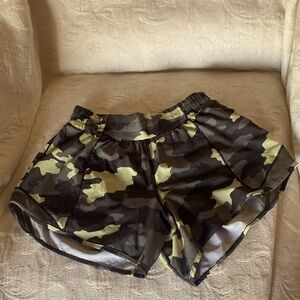 LuluLemon Athletica Camo Running Shorts